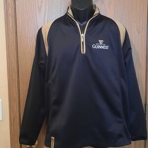 Guinness Black and Tan 1/4 Zip Pullover